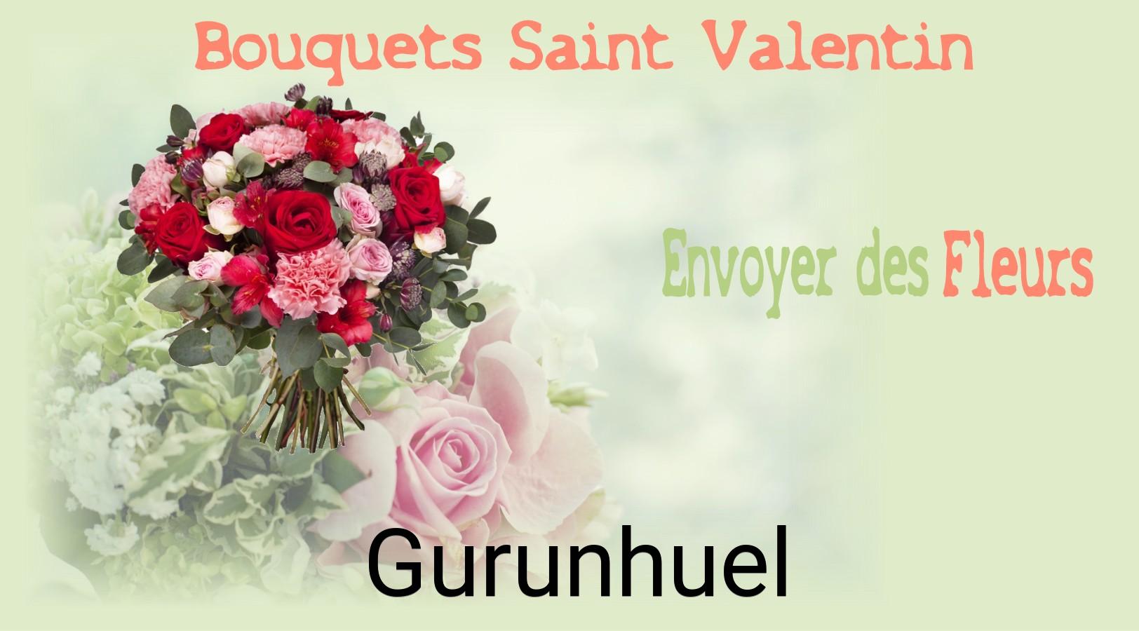 Roses de Saint-Valentin livrées à Gurunhuel